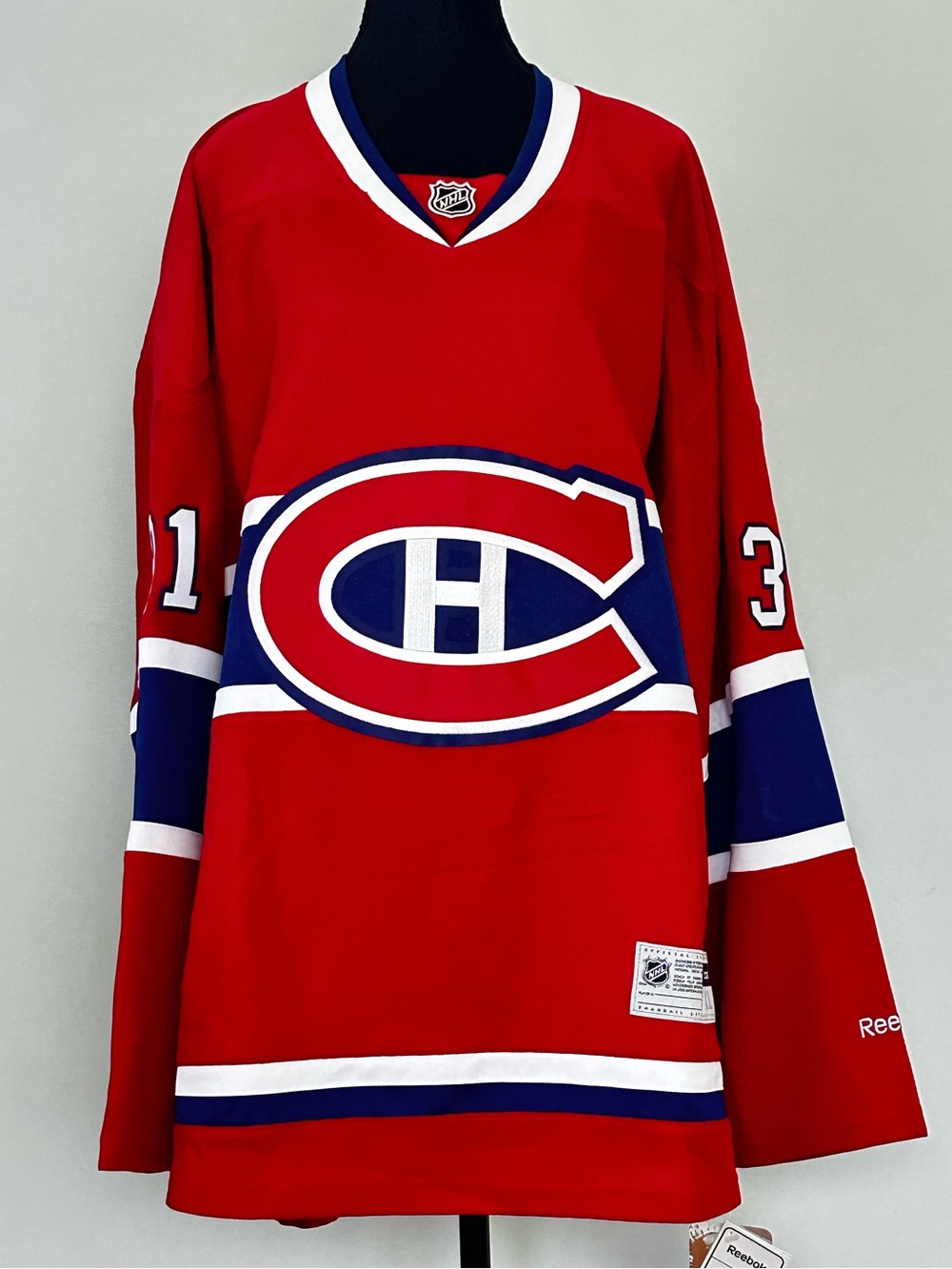 NWT Autographed Carey Price Montreal Canadiens Reebok NHL Hockey Jersey XL